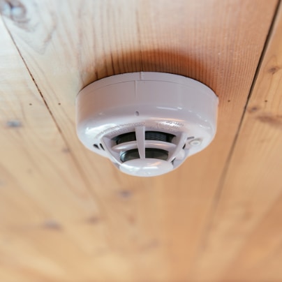 Provo vivint connected fire alarm