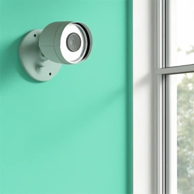 Provo vivint camera facing a window